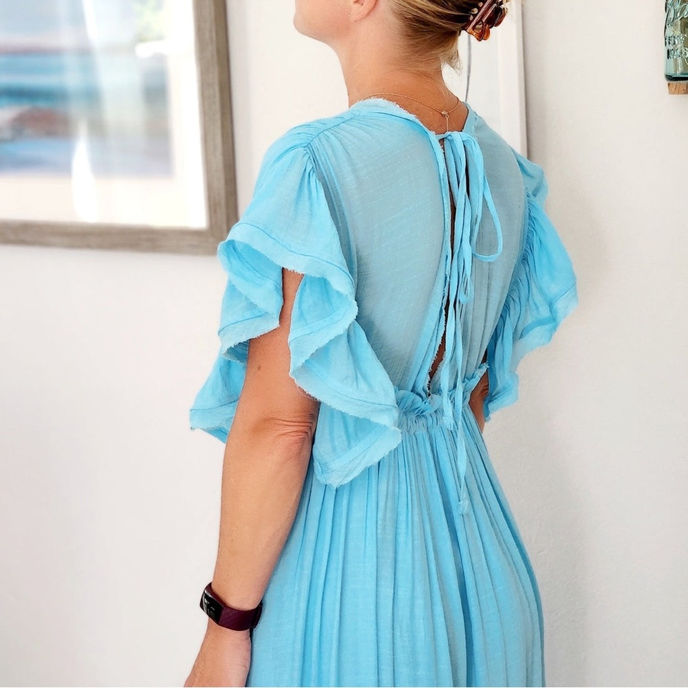 NEW! Boho Long Gauze Maxi Dress - Picture 7 of 8